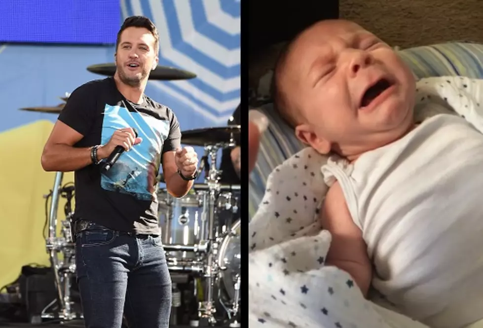Luke Bryan Song Calms Crying Baby, Everytime [WATCH]