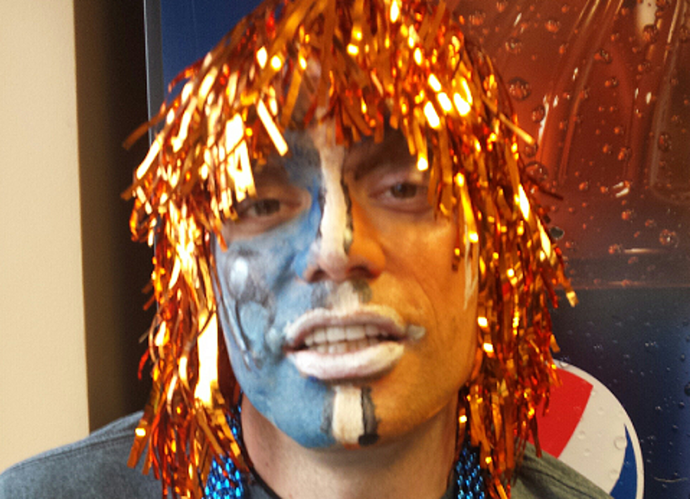 Dave&#8217;s Painted Broncos Face Scares the Kids