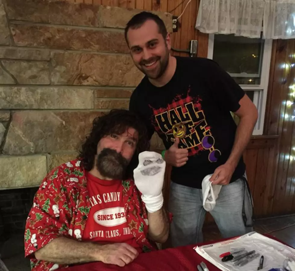 Travis Meets A Wrestling Legend In Santa Claus, IN
