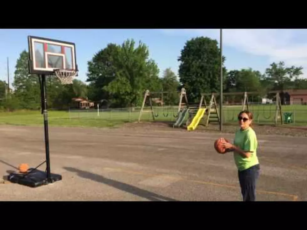 Does Deb Know How to Shoot a Basketball?  [Watch]