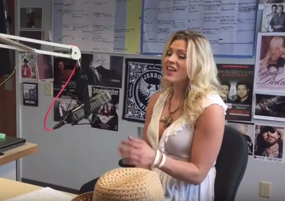 Country Artist Rachael Turner Sings In Studio [VIDEO]