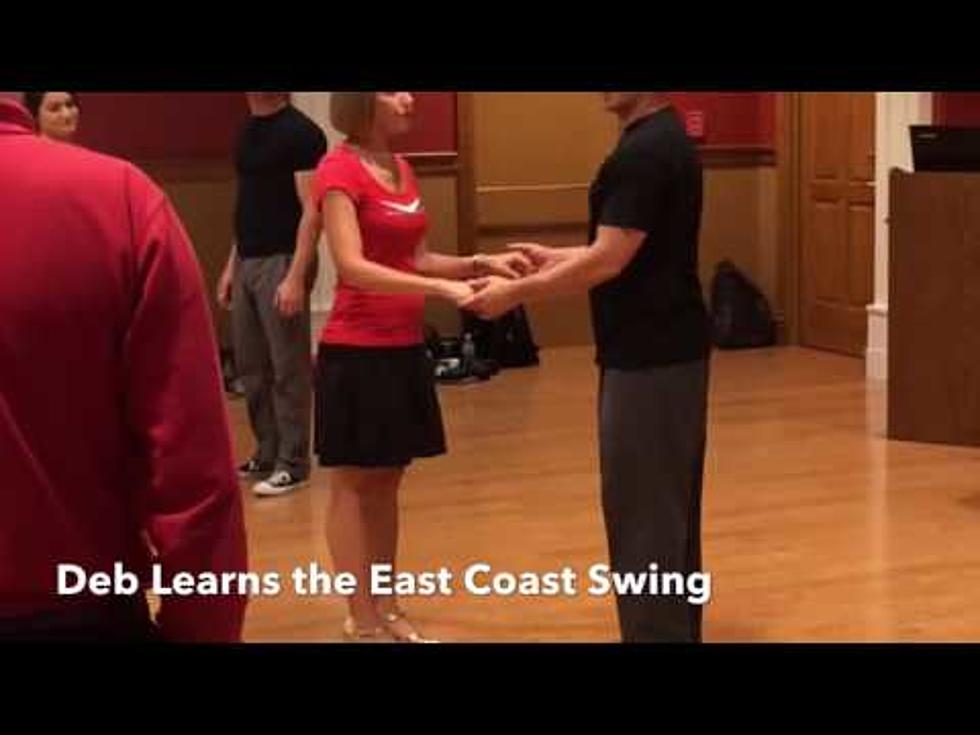 Evansville Swing Cats teach East Coast Swing with Deb  [WATCH]