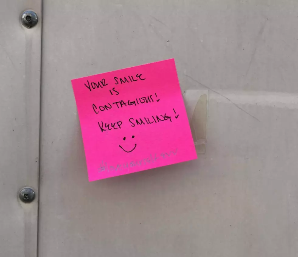 Someone is Leaving Anonymous Notes of Kindness All over the Fall Festival