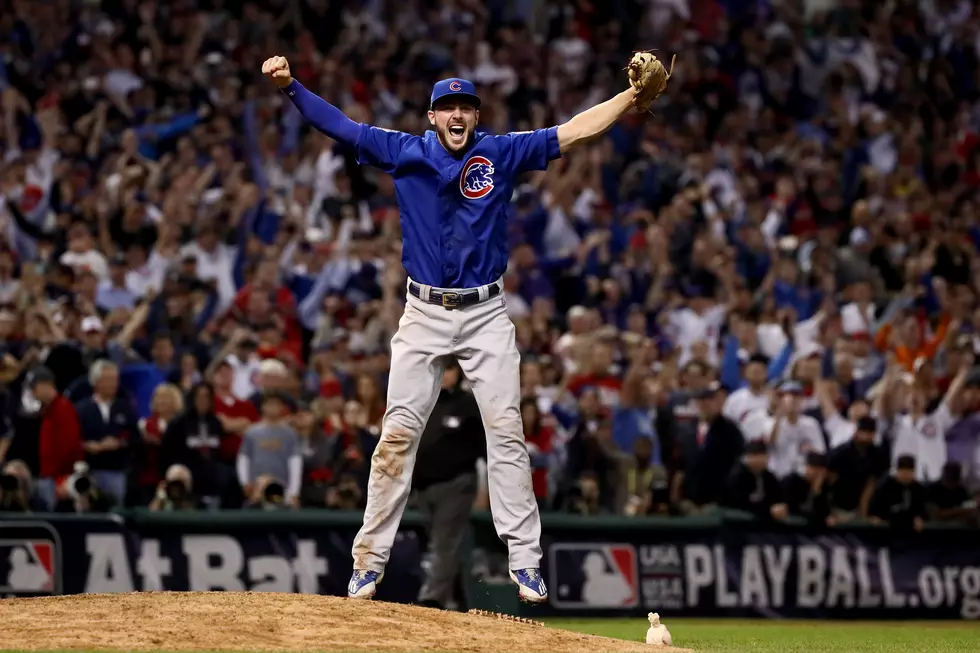 Castle Elementary Celebrate Cubs World Series Win! [VIDEO]