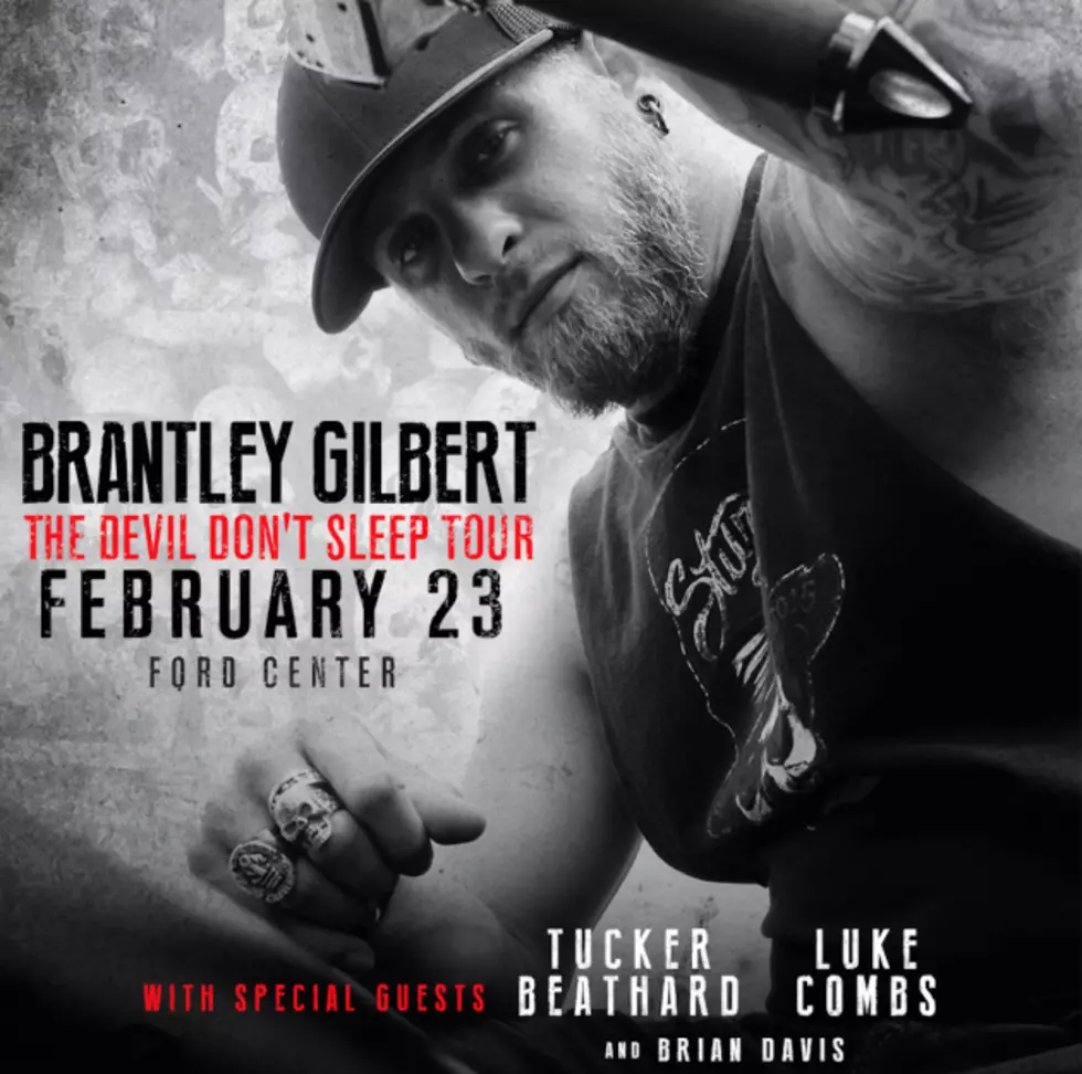 Brantley Gilbert Pre-Sell is Tomorrow, Here&#8217;s the Code!