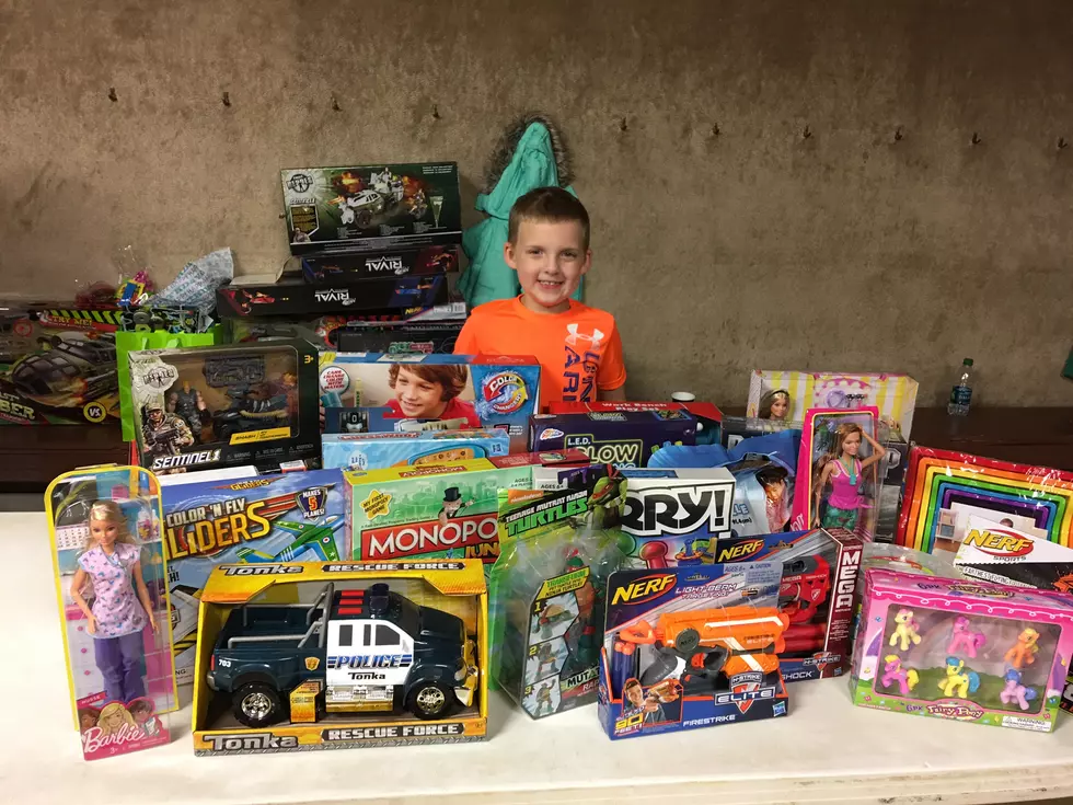 Mt. Carmel Boy Donates All His Birthday Gifts to 911 Gives Hope for the Holidays [VIDEO]