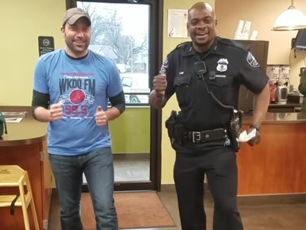 Evansville Police Do The &#8220;Money Dance&#8221; At Coffee With A Cop [VIDEO]