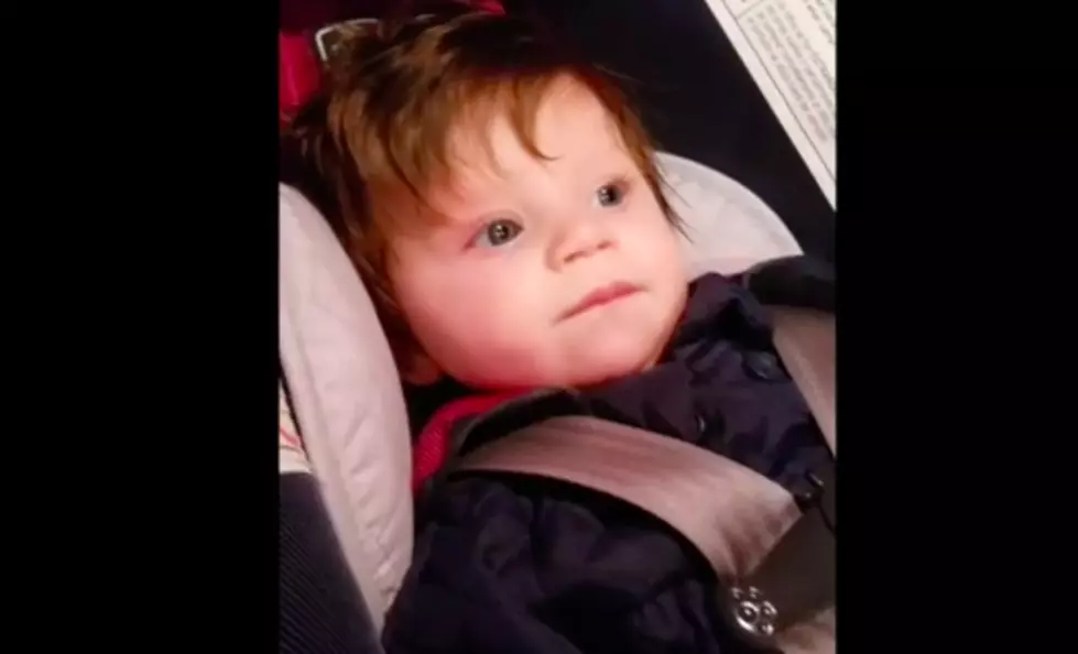 Adorable Baby Reacts to Interior of Car Getting Dark [WATCH]