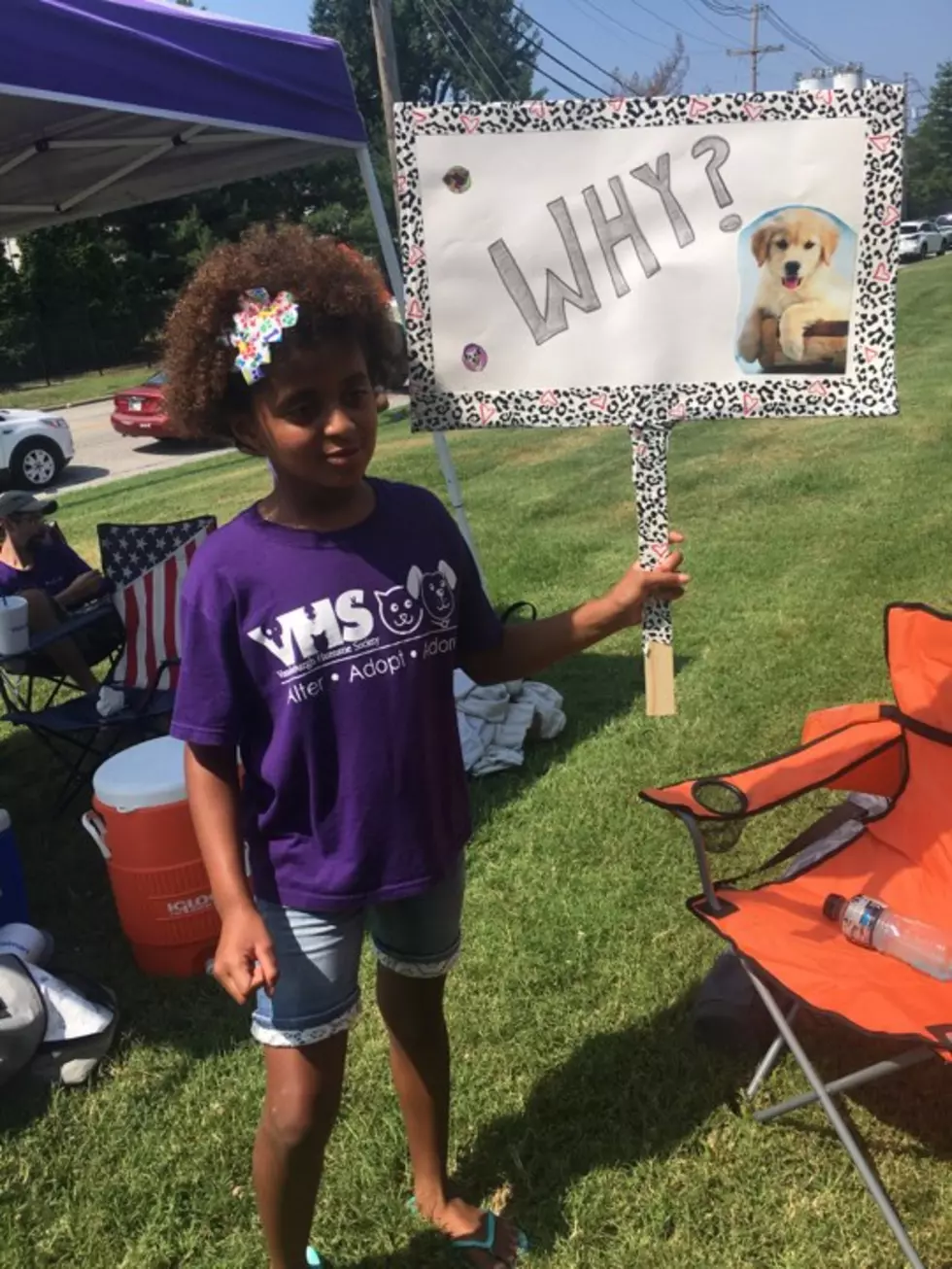 Peaceful Protest At Evansville Animal Control to Show Support After Dog Hoarding Case [WATCH]