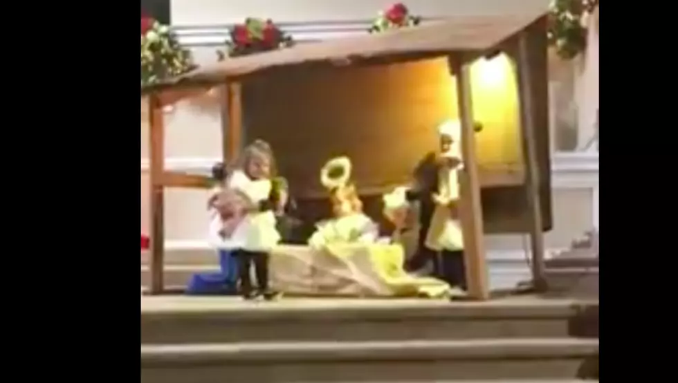 Cute Little Girl Dances With Baby Jesus During Christmas Program and Mary Isn&#8217;t Happy [WATCH]