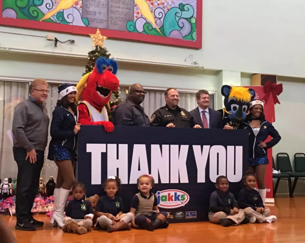 The Indiana Pacers Brings Toys to the Kids of Joshua Academy