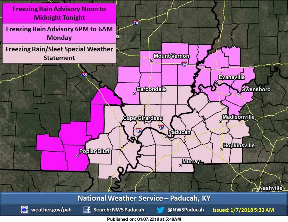 Freezing Rain Expected Tonight in the Tri-State