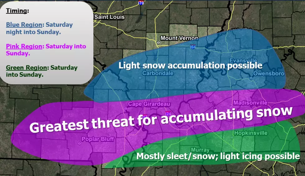 National Weather Service Predicts Possible Significant Winter Weather Storm this Weekend