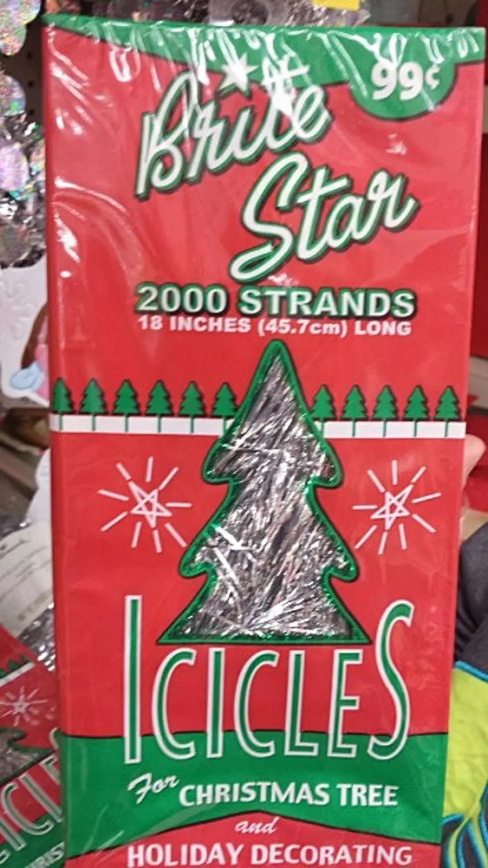 Some Kids Have Never Seen Icicle Christmas Decorations