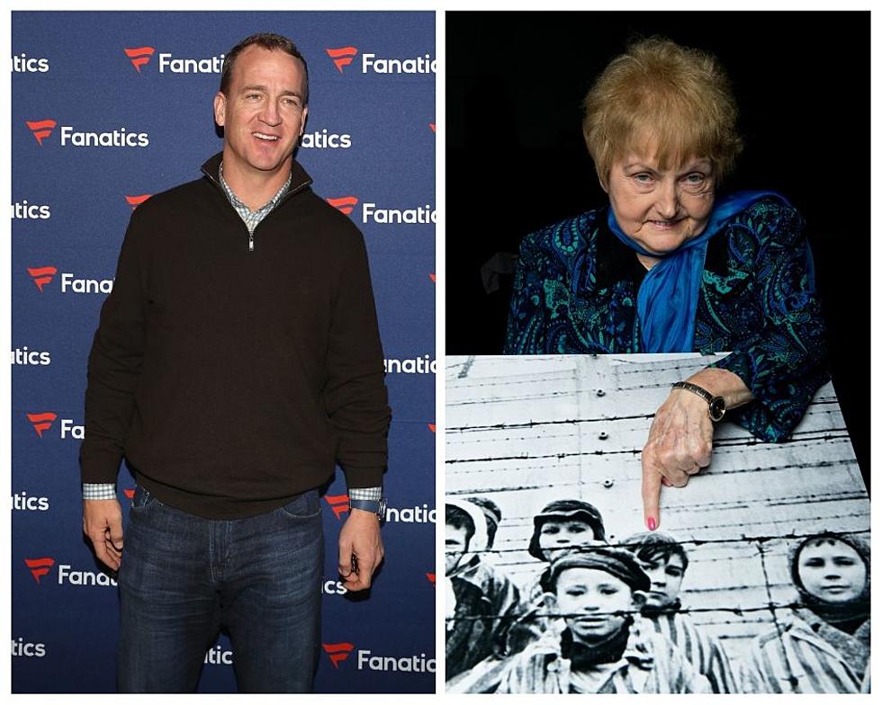 Peyton Manning and Holocaust Survivor Share Something Special