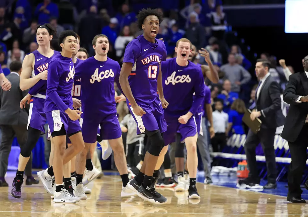 Aces Beat #1 UK | Evansville Celebrates with Free Chick-fil-A