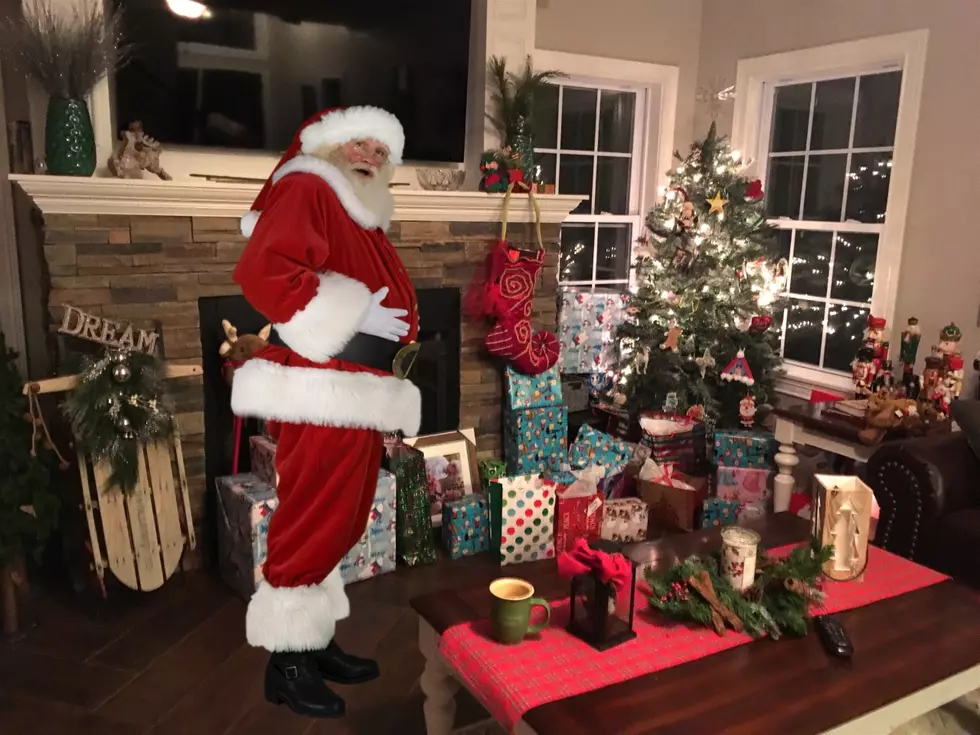 Real Santa Claus With Gifts