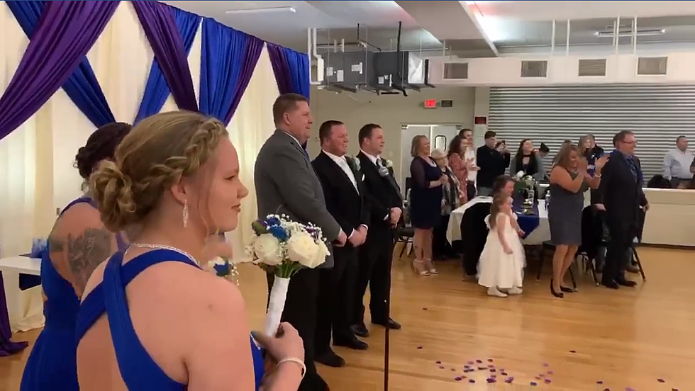 Evansville Father and Daughter Own the Aisle in Hilarious Wedding Entrance [VIDEO]