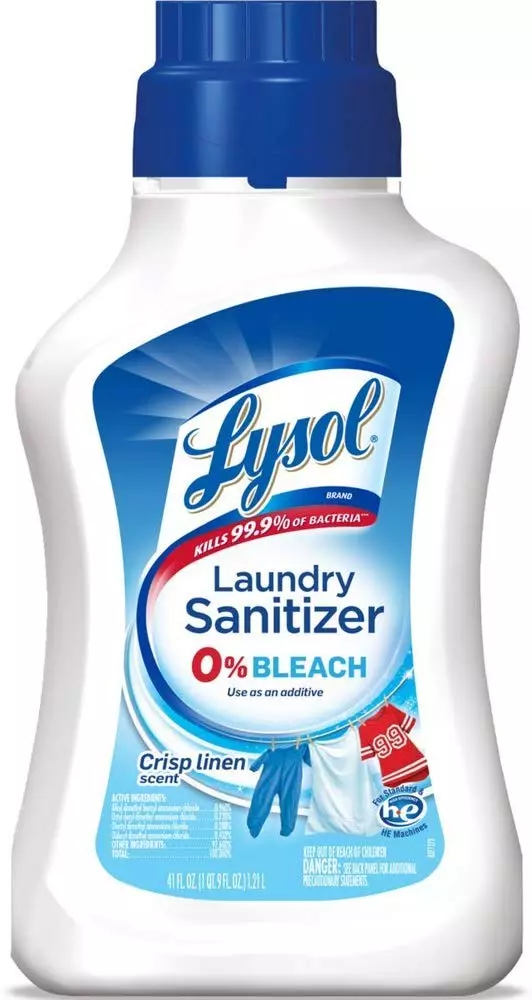 I've Been Using Lysol Laundry Sanitizer, Here's What Happened