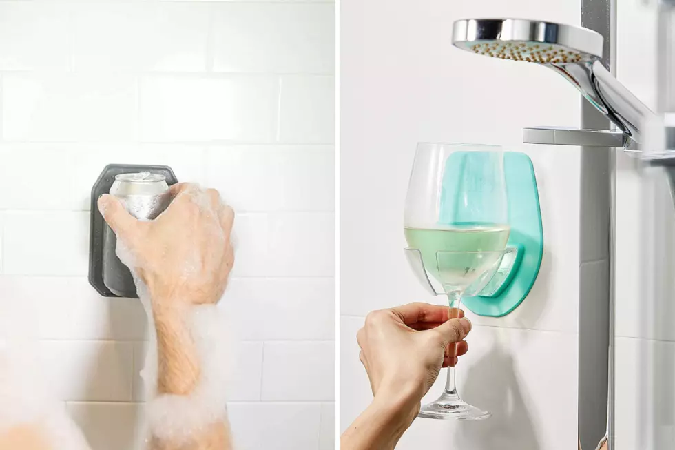 You Can Enjoy Beer/Wine In The Shower With These Drink Holders