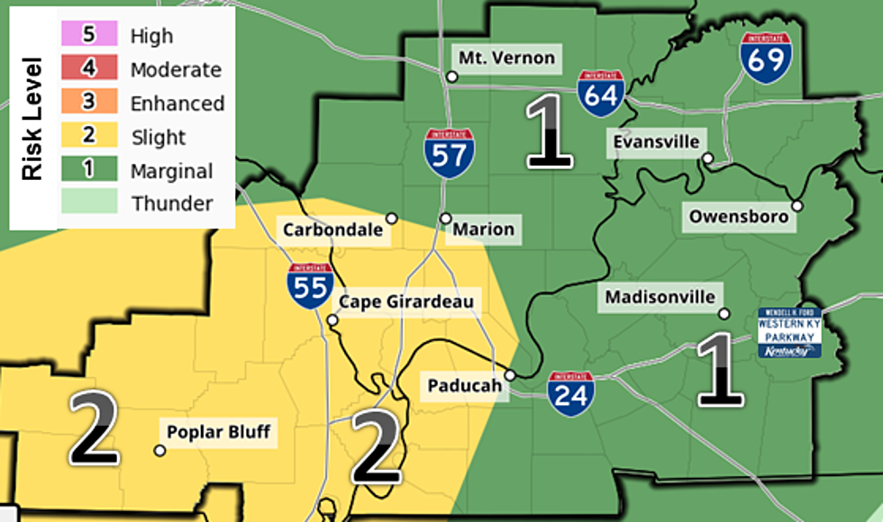 Severe Thunderstorms Prompt NWS Hazardous Weather Outlook Today