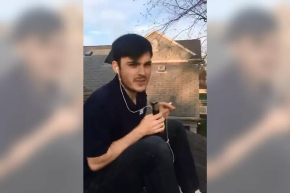 Evansville Man Goes Viral For Calling Traffic Like An Auto Race On His Roof