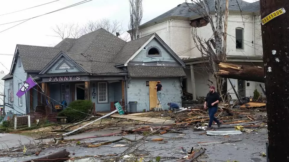 See The Aftermath Of The Tornadoes In Nashville