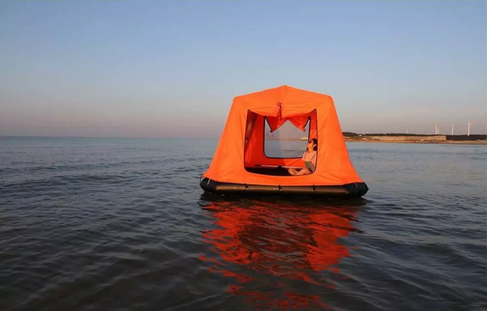 You Can Camp On Water With This Floating Tent