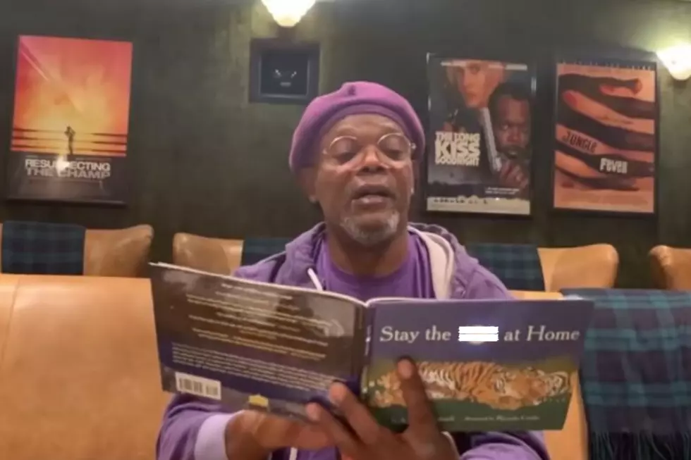 Samuel L. Jackson Reads New Poem &#8216;Stay The *#!% At Home&#8217; [VIDEO]