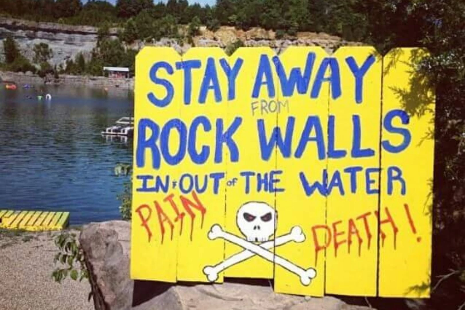 Ghetto Swimming Hole.Louisville Waterfront Park Kentucky.