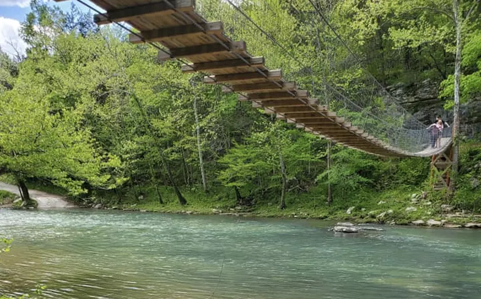 Check Out This Incredible Kentucky Swing Bridge Hidden In The Woods [GALLERY]