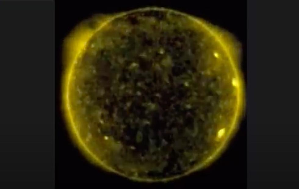 Was A Giant UFO Seen Exiting the Sun? You Decide