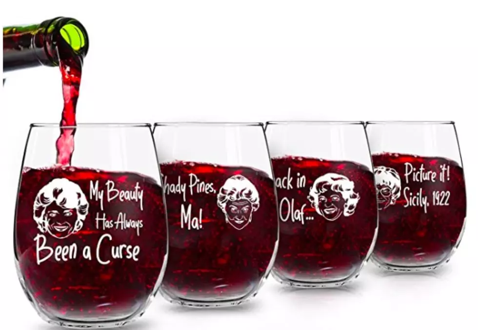 DU VINO Golden Girls Inspired Stemless Wine Glass Set of 4 (15  oz)- USA MADE-Funny Novelty Glasses for Party, Event, Girls Night-Gift For  Mom, Women Best Friend- Fun Drinking for