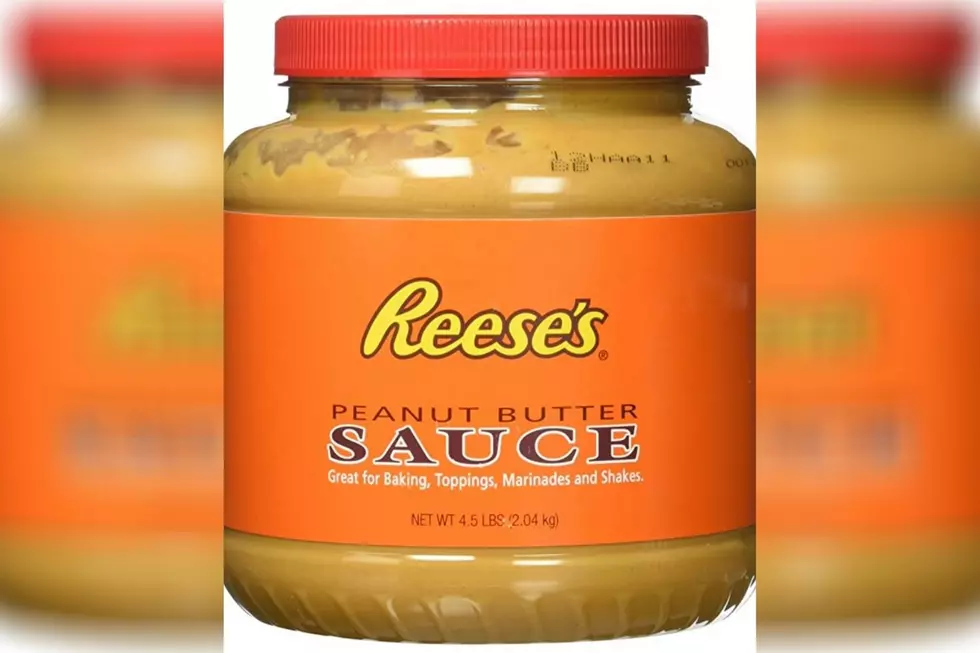 A 4.5 Pound Tub Of Peanut Butter Sauce? Yes, Please!