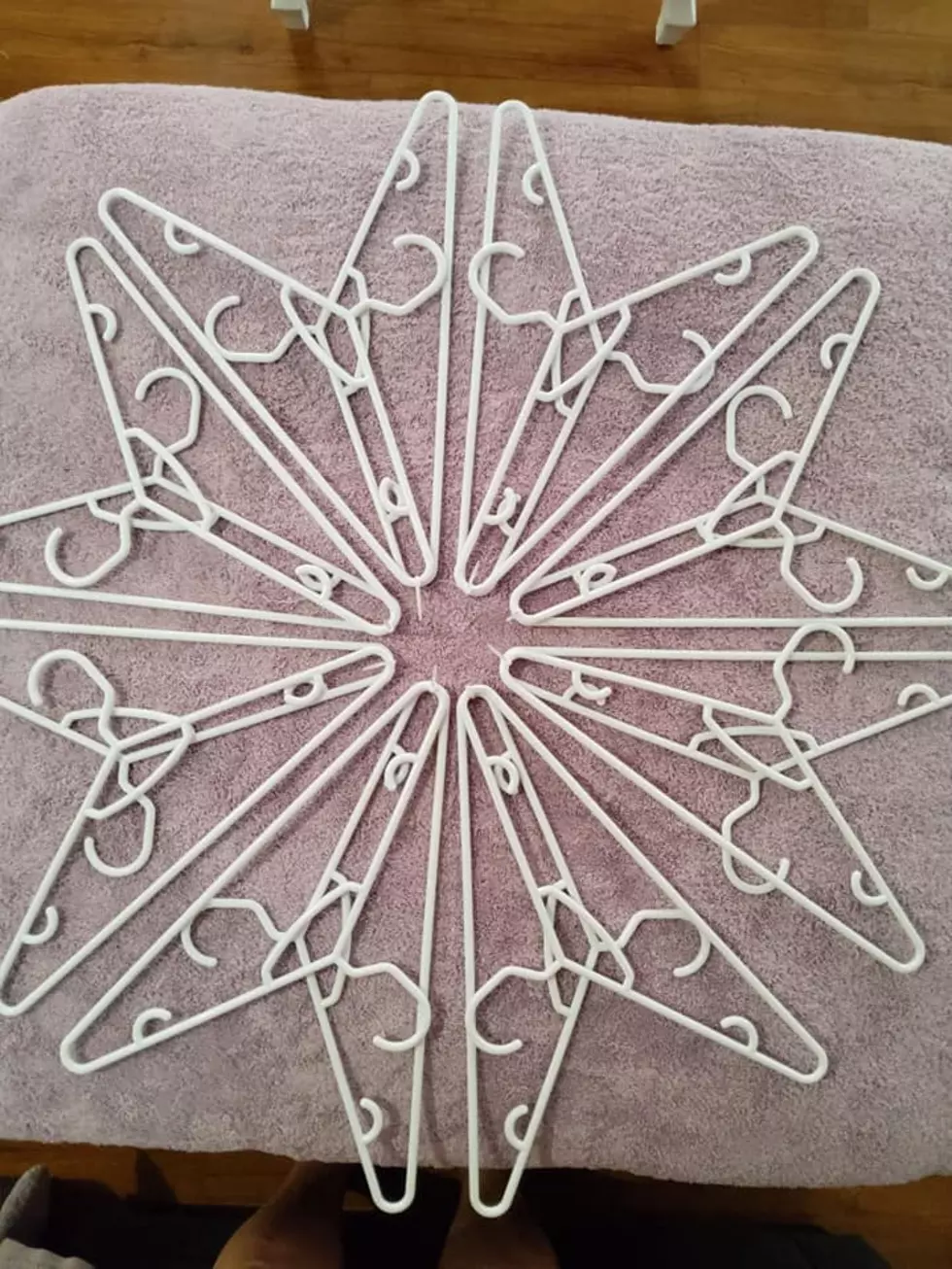 How to Make a Hanger Snowflake - ORIGINAL VERSION!