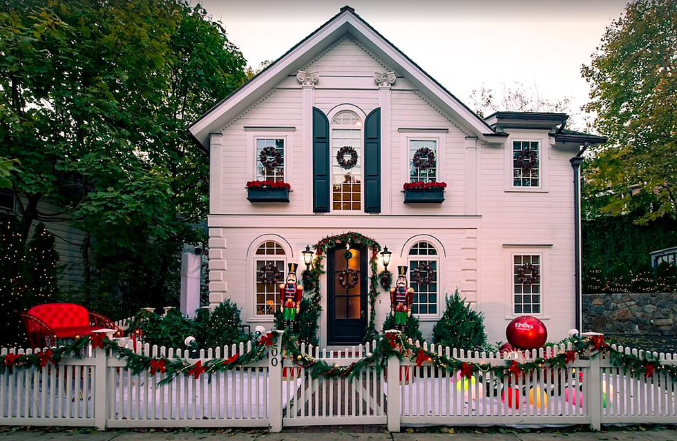 You Can Stay In House That Looks Like the Set of A Christmas Movie Inside and Out [PHOTOS]