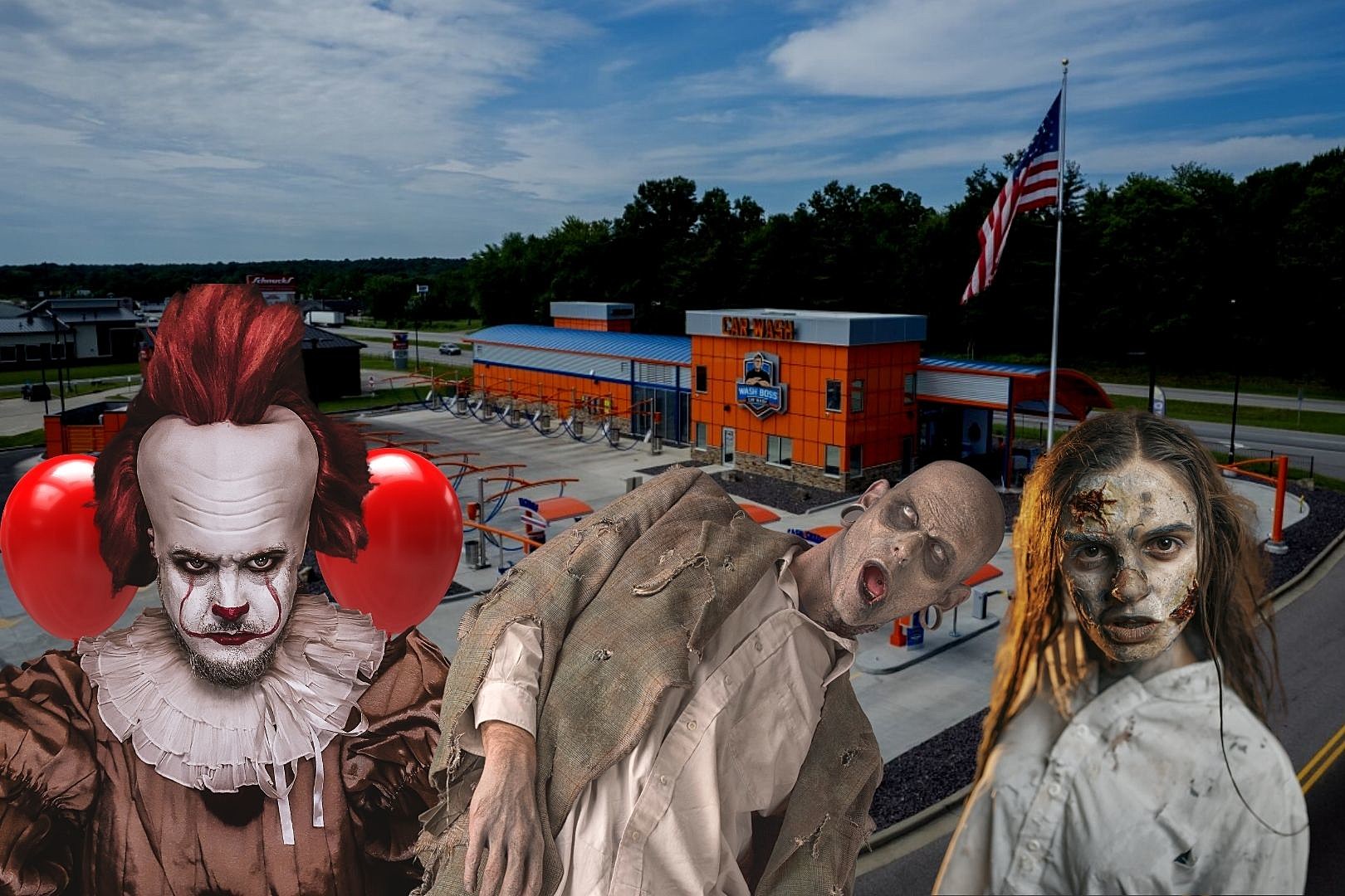 Two Haunted Car Washes Located in Evansville, Indiana