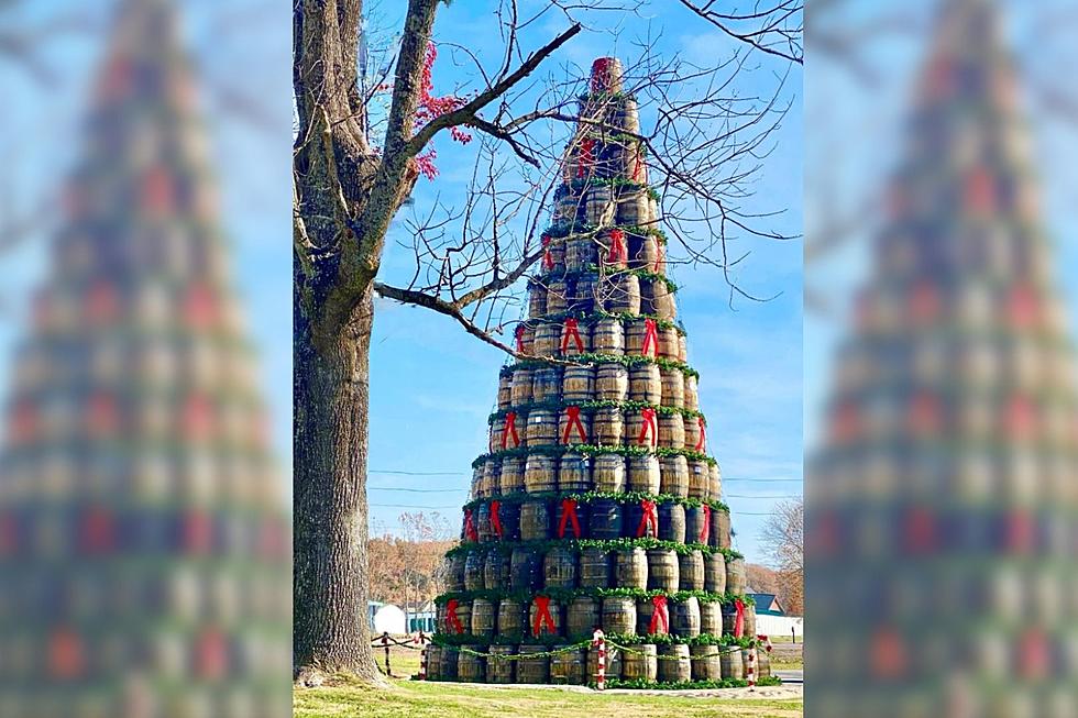 This Massive Bourbon Barrel Christmas Tree In Kentucky Is A Must See This Christmas