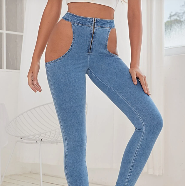 Cutout Jeans - 2021 Fashion Trend I Can't Wrap My Head Around