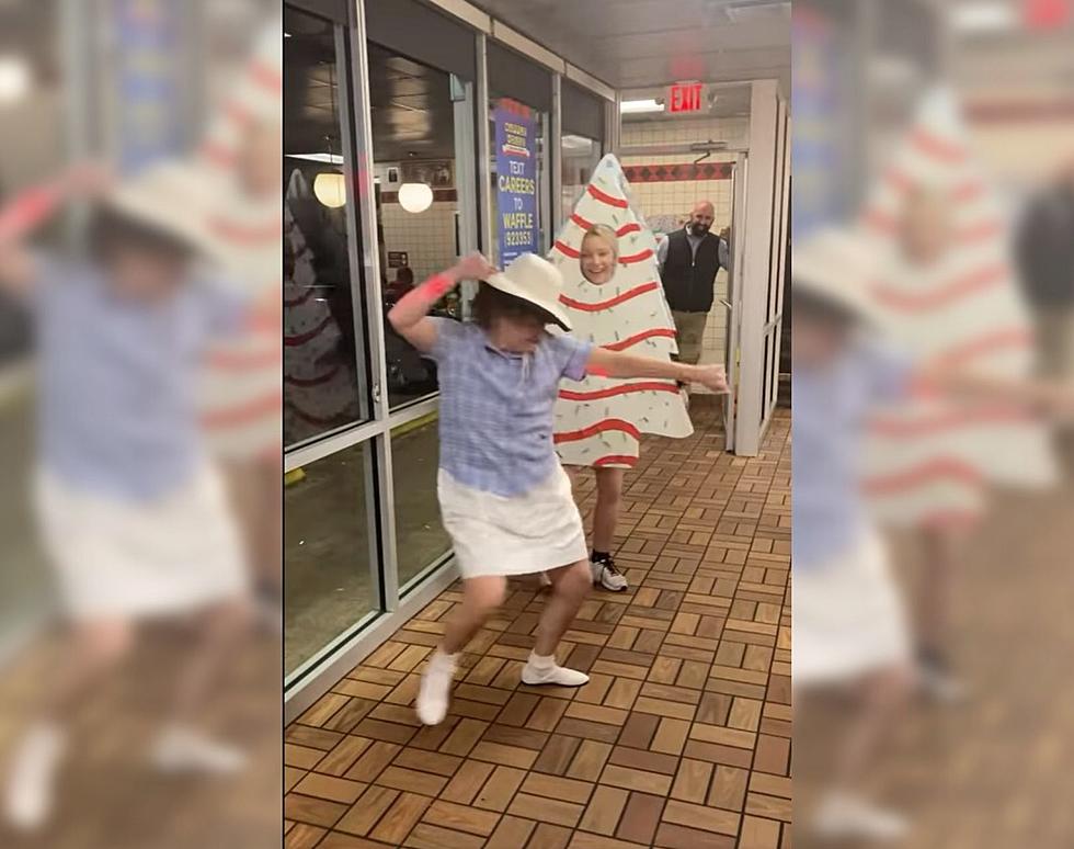 Little Debbie and A Christmas Tree Cake Dance Inside A Waffle House [VIDEO]