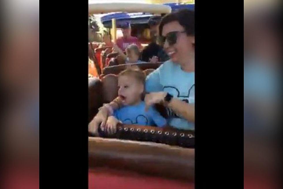 Indiana Toddler Screams With Excitement First Time Riding Disney Coaster [WATCH]