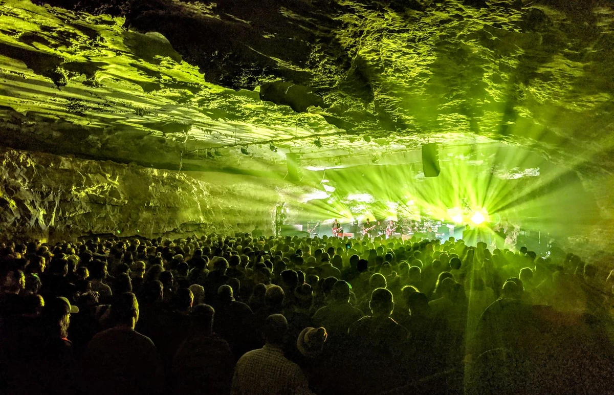 This Tennessee Cavern Hosts Massive Underground Concerts