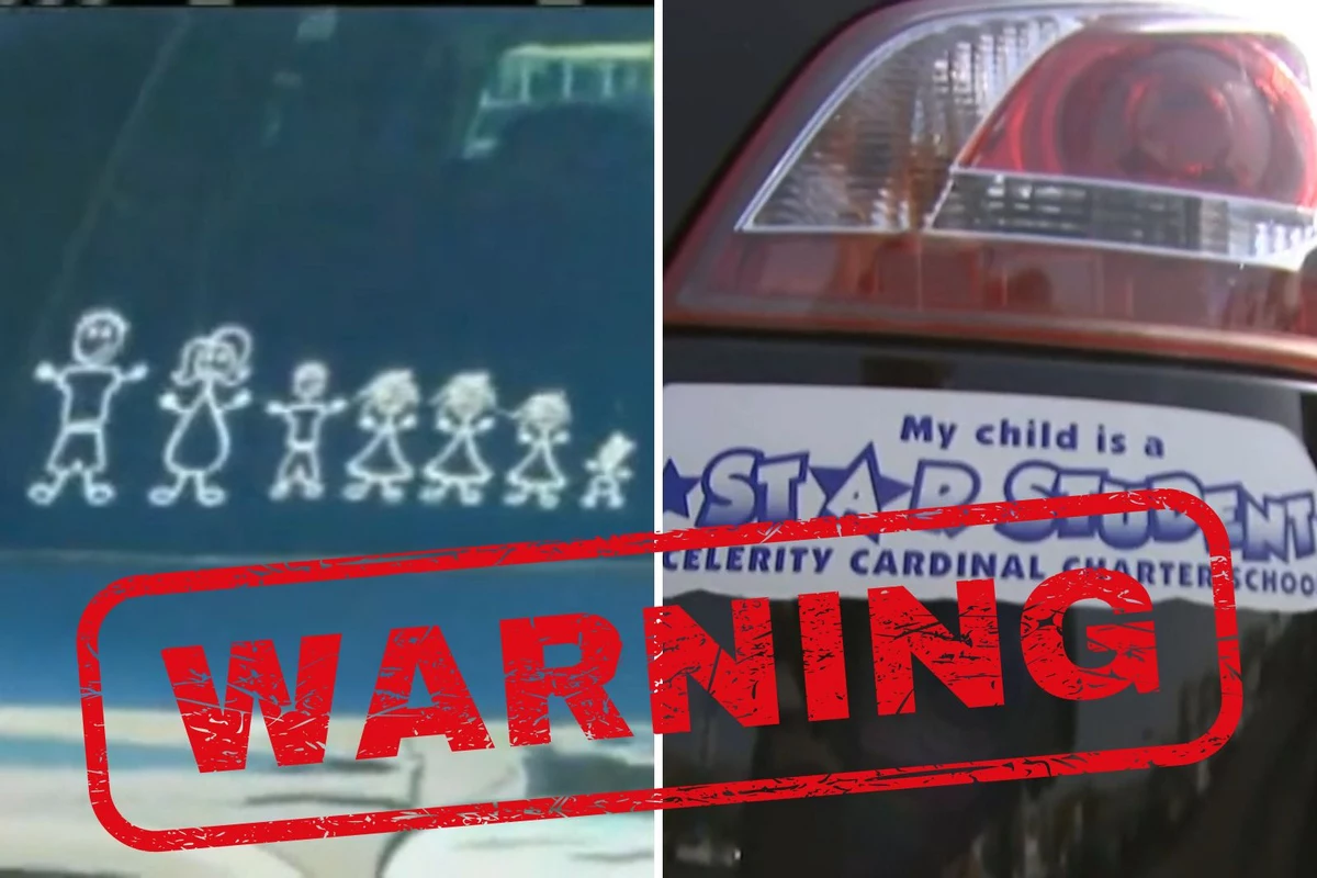 Police Issue Warning as They Reveal How Thieves Use Bumper Stickers as a  Crime Blueprint