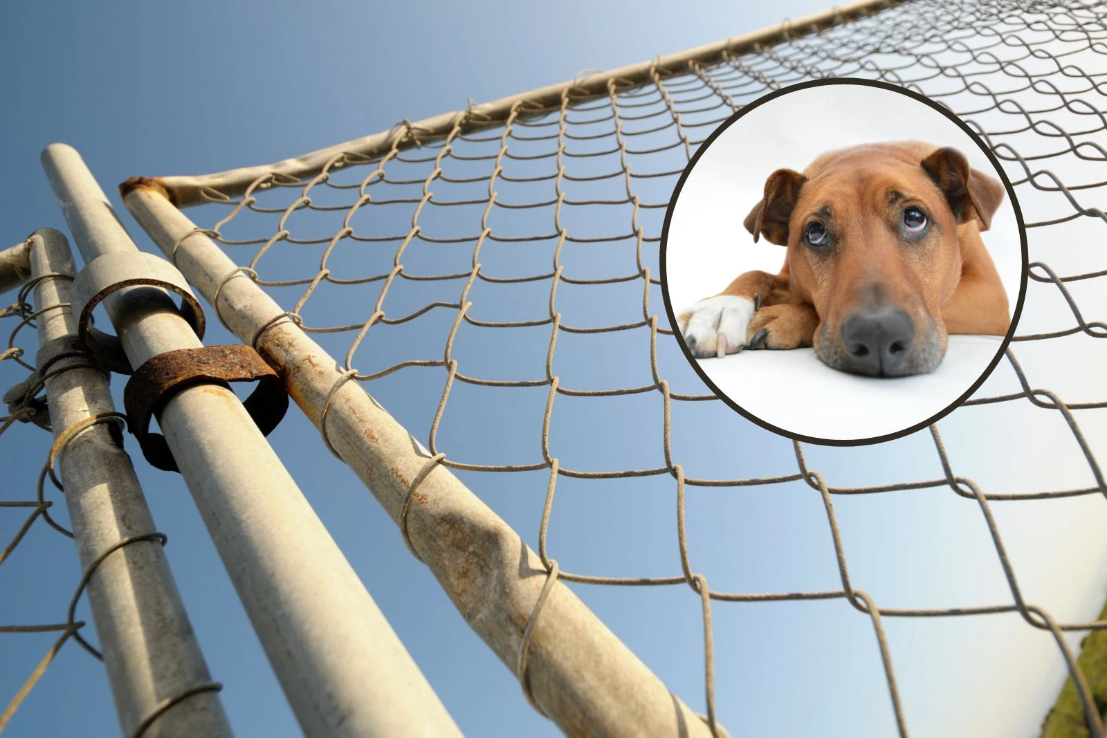 Cheap and Easy Way to Keep Dogs From Going Under Chain Link Fence