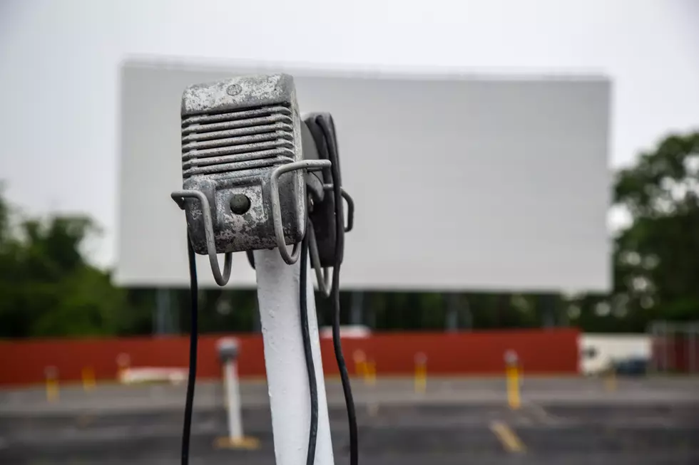 DRIVE IN MOVIE THEATRE + VINTAGE SPEAKER