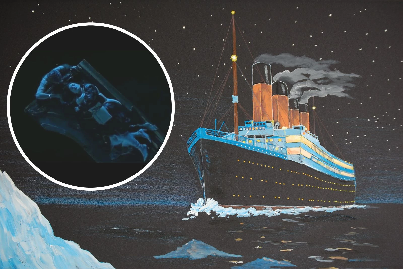 You Can Get a Pool Float Inspired by THAT Door from "Titanic"