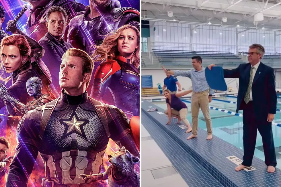 WATCH &#8211; Evansville Mayor and Staff Members Recreate Viral &#8216;Avengers&#8217; Swimming Pool Video