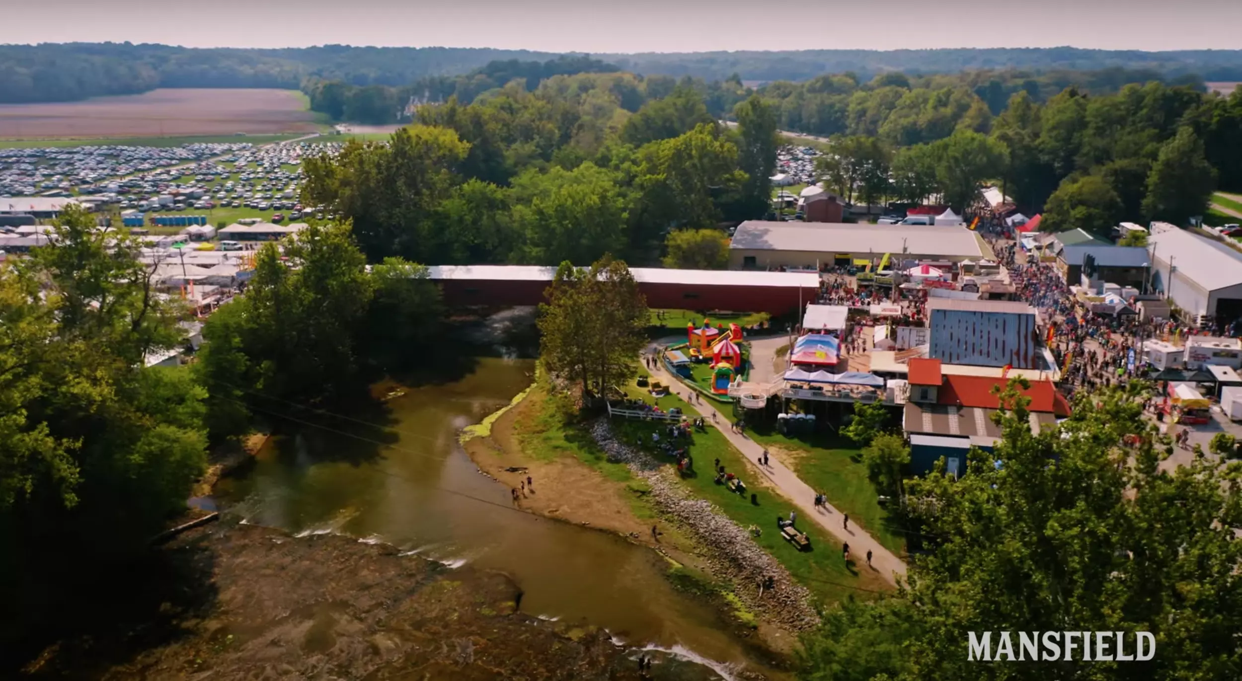 Indiana's World-Famous Covered Bridge Festival is Everything Fall