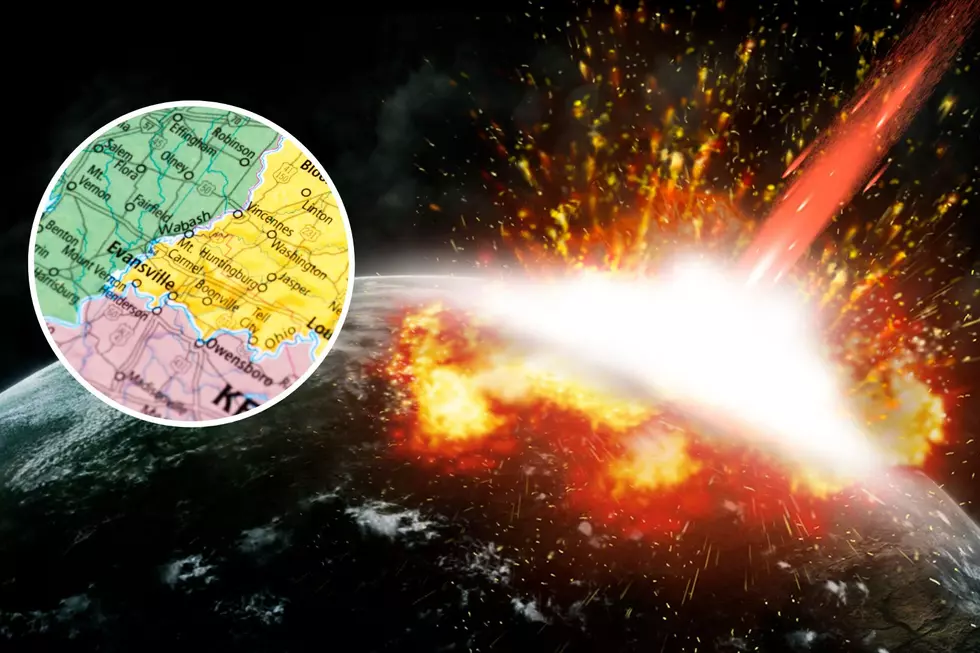 This is What an Asteroid Hitting Evansville Would Look Like