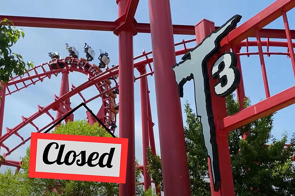 Kentucky Kingdom Closing Down Roller Coaster